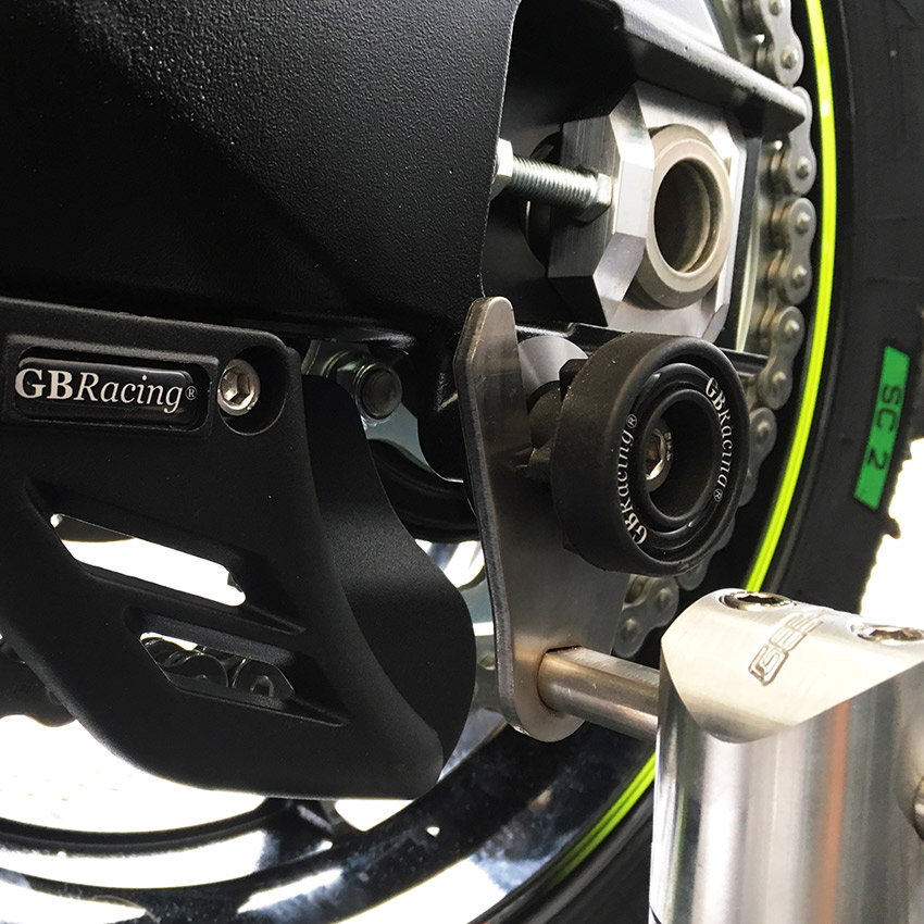 [BA12-8-GBR-SET-039] GBRacing 8mm Paddock Stand Bobbins for Suzuki GSX-8R - image 1