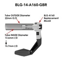 [BLG-14-A160-GBR] GBRacing Brake Lever Guard A160 with 14mm Insert – 15mm - image 5