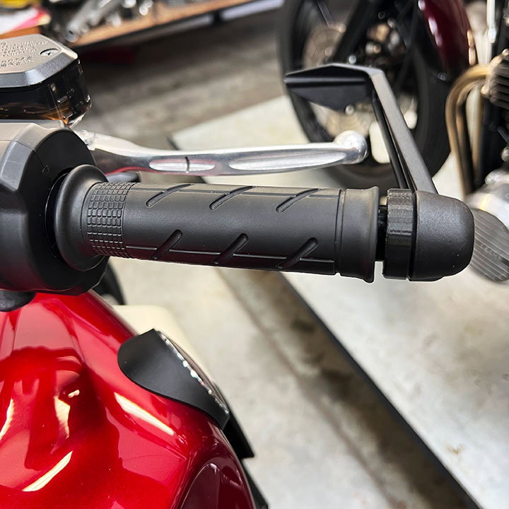 [BLG-18-B13-A160-GBR] GBRacing Brake Lever Guard A160 with 18mm Bar End and 13mm Bush - image 1