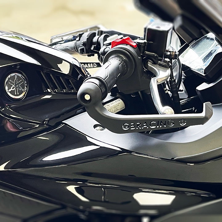 [BLG-18-S10-B7-A160-GBR] GBRacing Brake Lever Guard A160 with 18mm Insert 10mm Spacer 7mm Bush - image 1