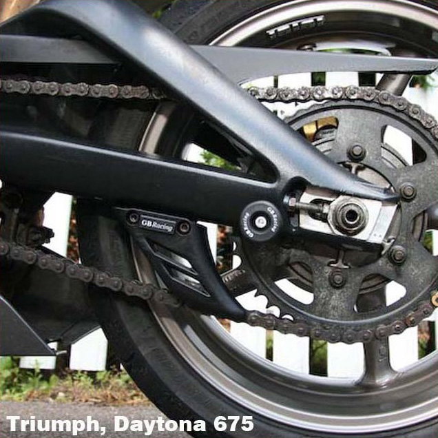 [CGA06-GBR-001] GBRacing Lower Chain Guard / Shark Fin for Triumph Daytona 675 - image 2