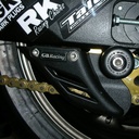 [CGA10-GBR-039] GBRacing Lower Chain Guard / Shark Fin for Yamaha YZF-R6 - image 1