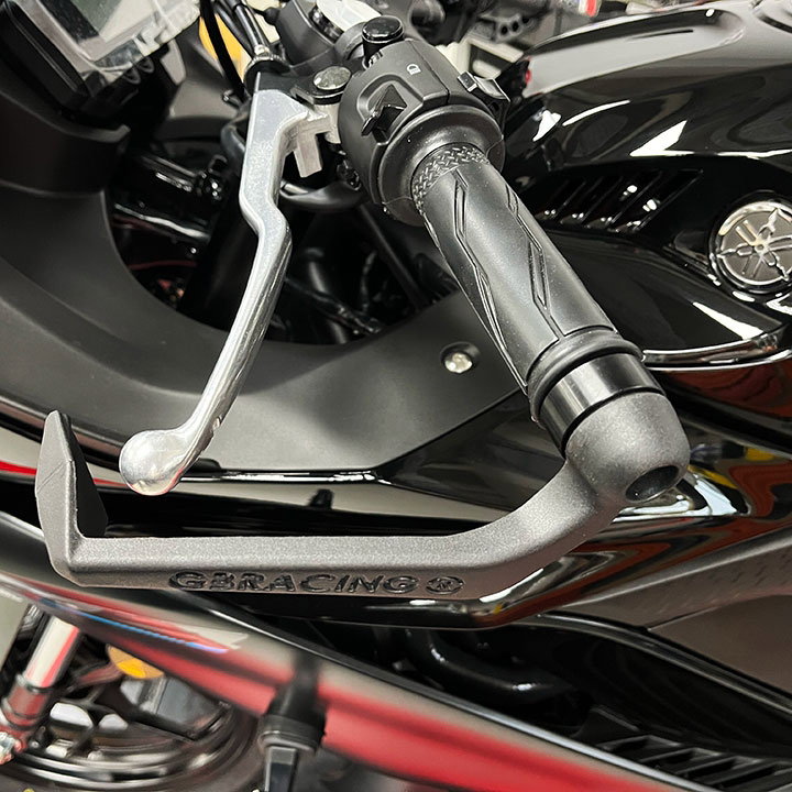 [CLG-18-S10-B5-A160-GBR] GBRacing Clutch Lever Guard A160 with 18mm Insert 10mm Spacer 5mm Bush - image 1