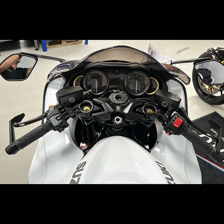 [CLG-M12-S15-A160-GBR] GBRacing Clutch Lever Guard A160 M12 Threaded 15mm Spacer Bar End 160mm - image 2