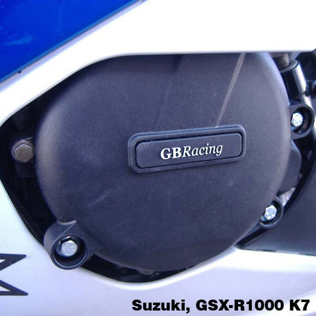 [CP-GSXR1000-K3-CS-GBR] GBRacing Crash Protection Bundle for Suzuki GSX-R 1000 2005 K5 - 2008 K8 - image 1
