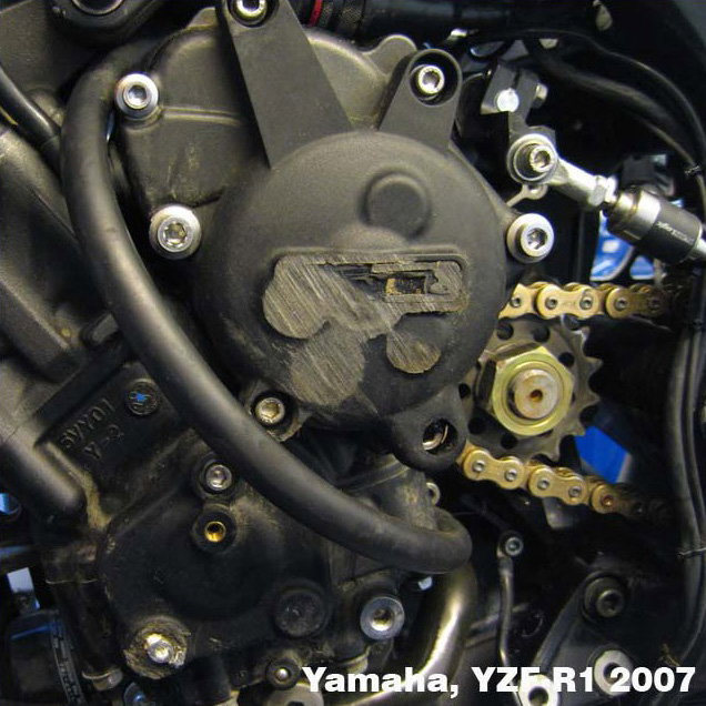 [CP-R1-2007-CS-GBR] GBRacing Crash Protection Bundle for Yamaha YZF-R1 2007 - 2008 - image 4