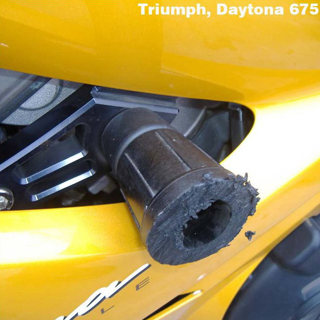 [CP675NSAS-GBR] GBRacing Frame Slider LHS Assy for Triumph Daytona 675 Street Triple / R - image 3