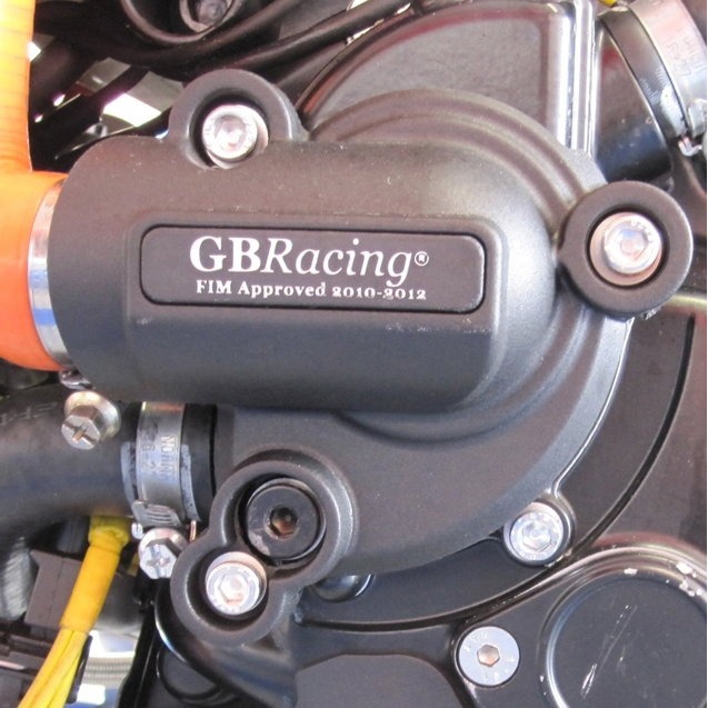 [EC-1198-2007-5-GBR] GBRacing Water Pump Cover for Ducati 848 1098 1198 Multistrada 1200 - image 1