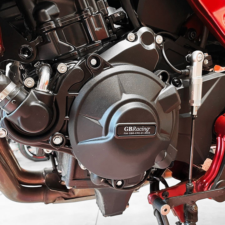 [EC-CB750-2023-1-GBR] GBRacing Alternator Case Cover for Honda CB750 Hornet XL750 Transalp - image 4