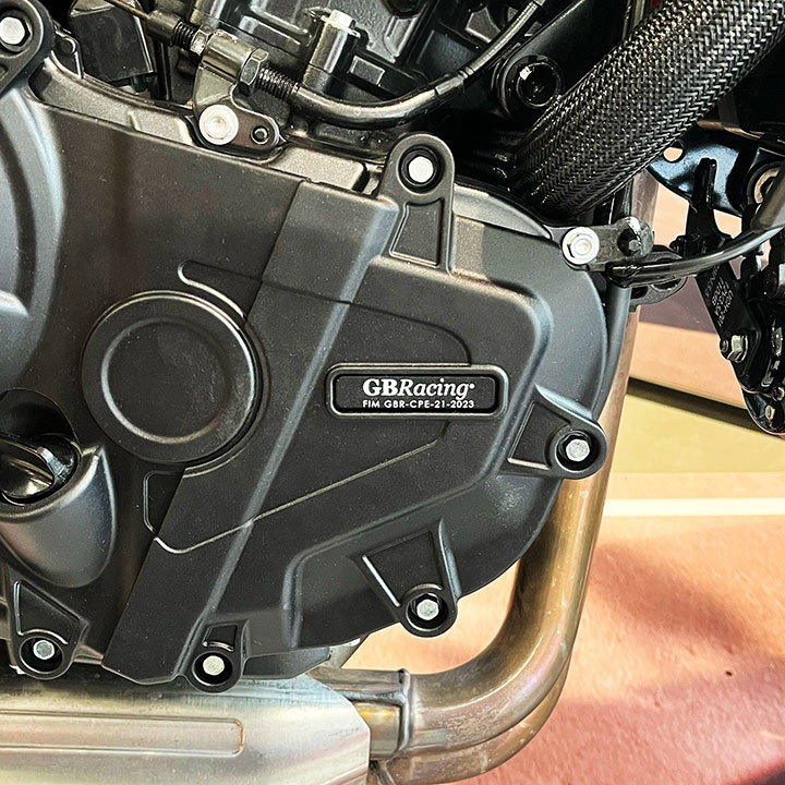 [EC-CB750-2023-3-GBR] GBRacing Pulse Case Cover for Honda CB750 Hornet XL750 Transalp - image 2