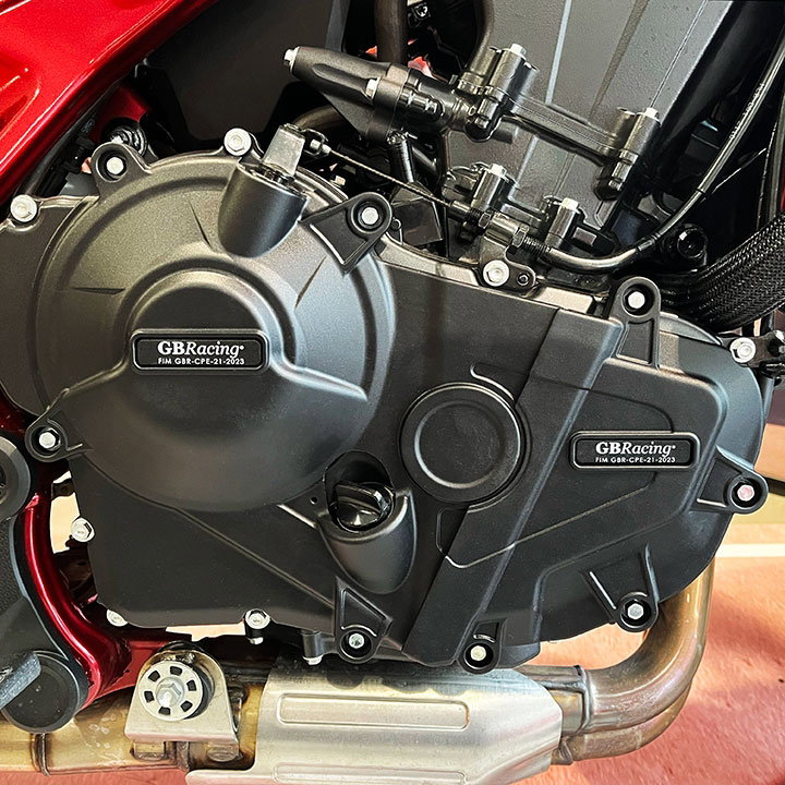 [EC-CB750-2023-3-GBR] GBRacing Pulse Case Cover for Honda CB750 Hornet XL750 Transalp - image 4