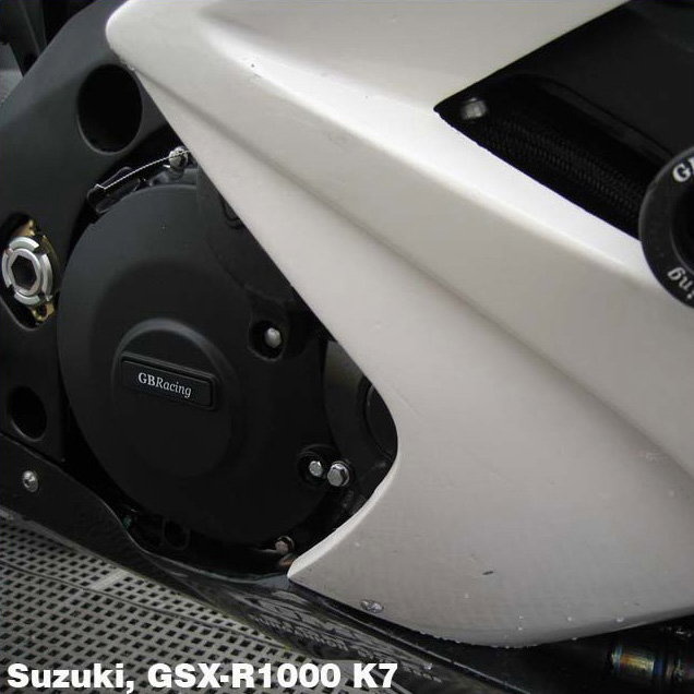 [EC-GSXR1000-K3-2-GBR] GBRacing Gearbox / Clutch Cover Suzuki GSX-R 1000 2005 – 2008 - image 1