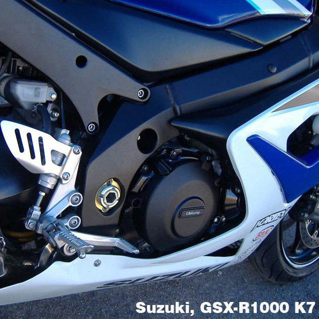 [EC-GSXR1000-K3-2-GBR] GBRacing Gearbox / Clutch Cover Suzuki GSX-R 1000 2005 – 2008 - image 2