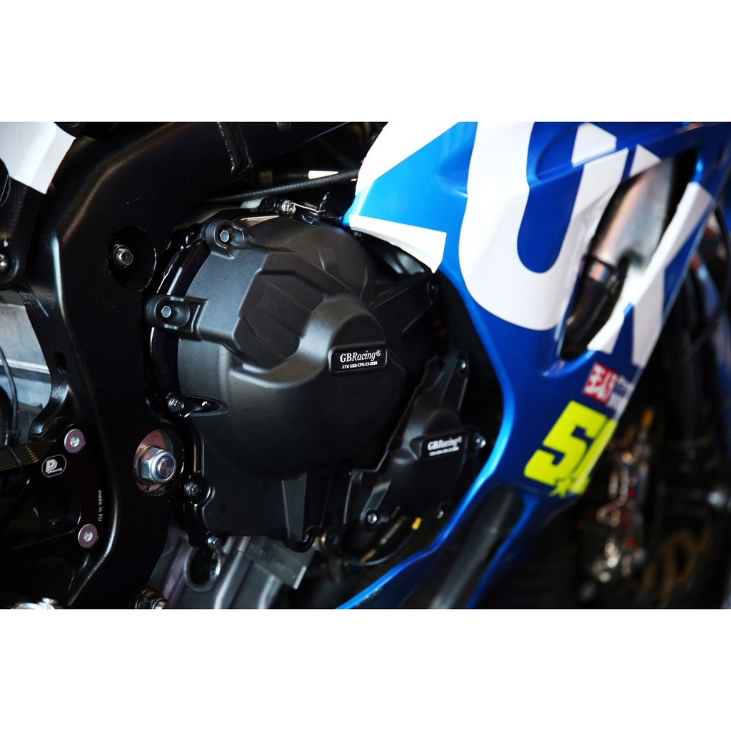 [EC-GSXR1000-L7-2-GBR] GBRacing Gearbox / Clutch Cover for Suzuki GSX-R 1000 - image 1