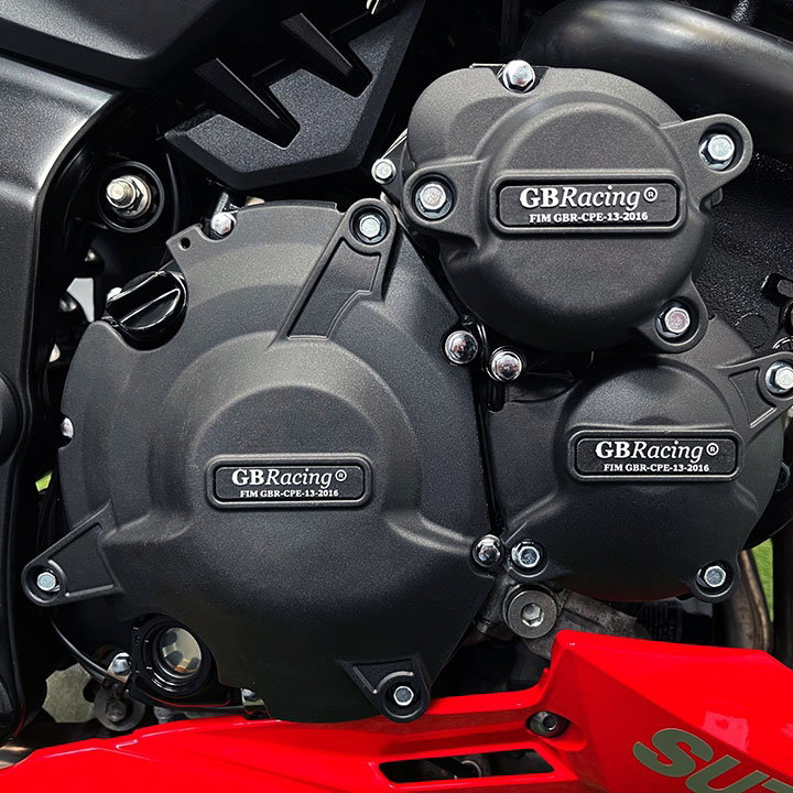 [EC-GSXS750-L7-2-GBR] GBRacing Clutch Case Cover for Suzuki GSX-S750 - image 4