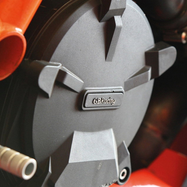 [EC-RC8-2008-2-GBR] GBRacing Gearbox / Clutch Cover for KTM RC8 and RC8 R - image 1