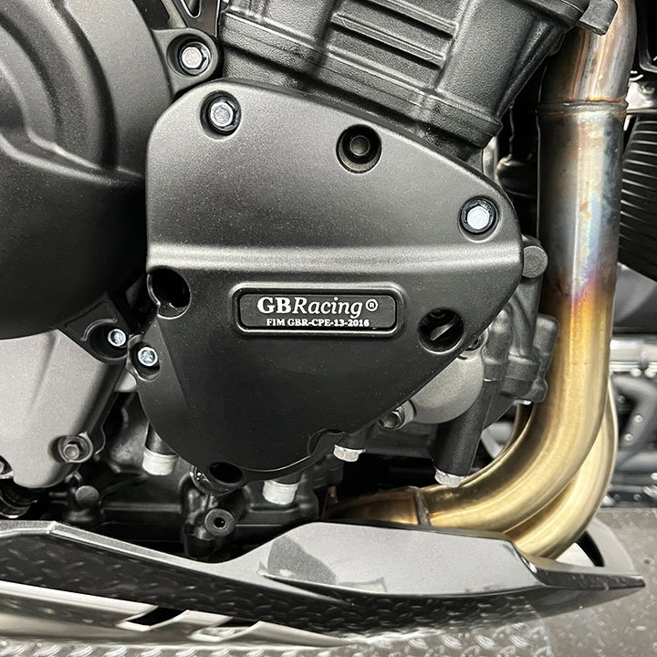 [EC-ST-1200-2021-3-GBR] GBRacing Pulse / Timing Cover for Triumph Speed Triple 1200 2021 - image 1
