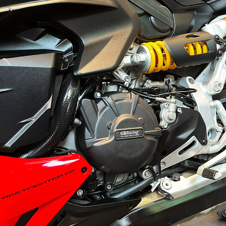 [EC-V2-SF-2022-SET-GBR] GBRacing Engine Case Cover Set for Ducati Streetfighter V2 2022 - image 8