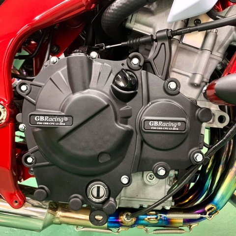 [EC-ZX-25R-2020-2-GBR-002] GBRacing Clutch Case Cover for Kawasaki Ninja ZX-4RR - image 1
