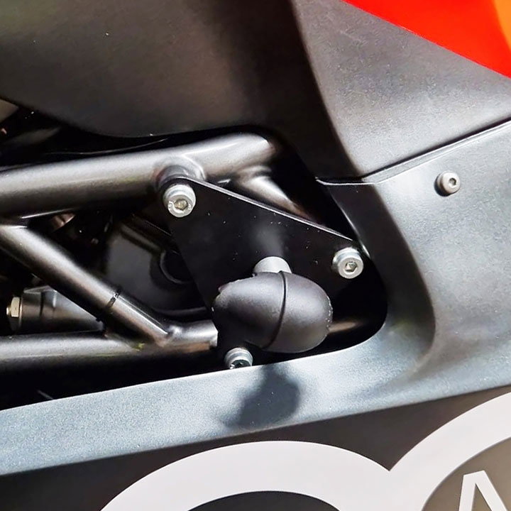 [FS-K890-GP-2022-RHS-R-002] GBRacing RHS Bullet Frame Slider (Race) for Kramer GP2R - image 1