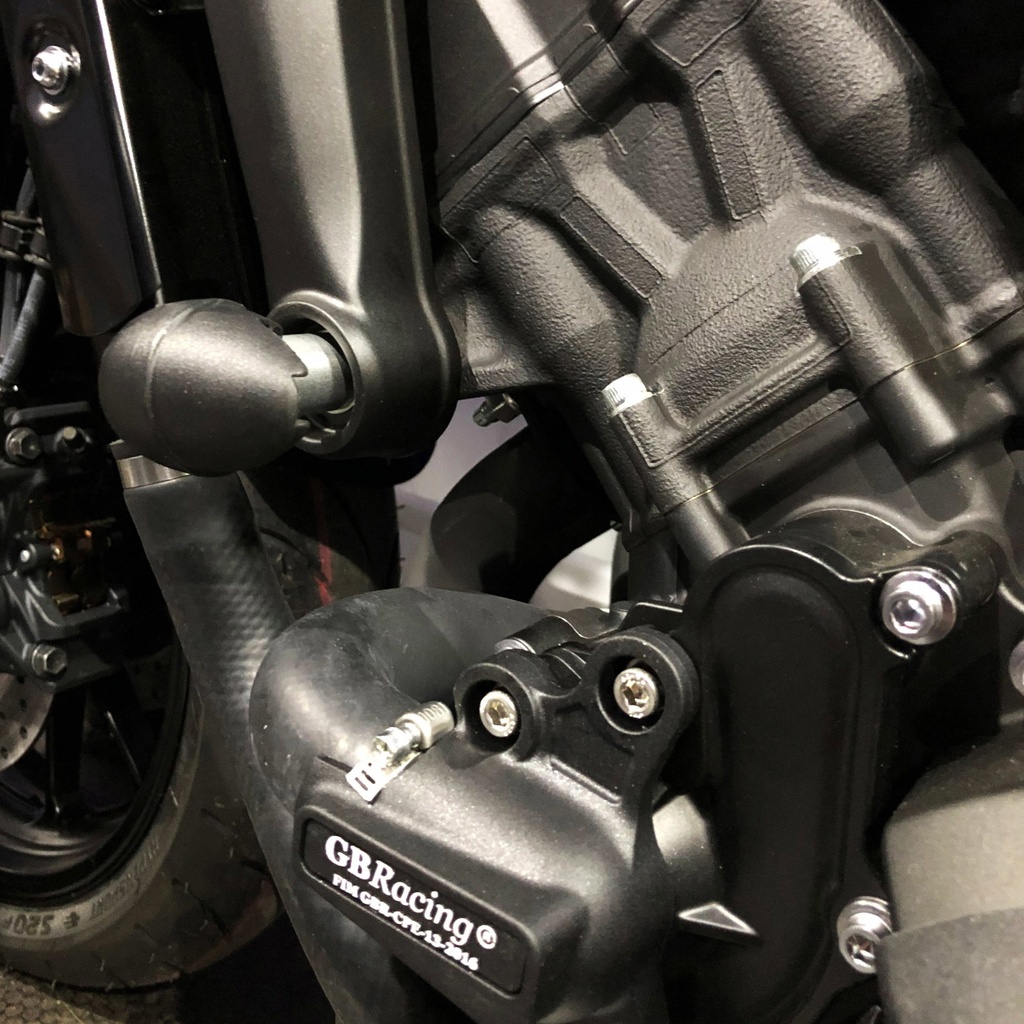 [FS-XSR900-2015-S] GBRacing Bullet Frame Sliders (Street) for Yamaha XSR900 2016 - 2021 - image 1