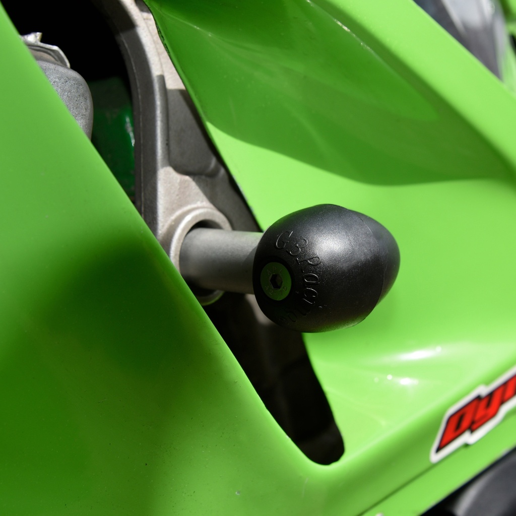 [FS-ZXR400-L1-L9-LHS-R] GBRacing Bullet Frame Slider (Race) LHS for Kawasaki ZXR400 L1-L9 - image 1