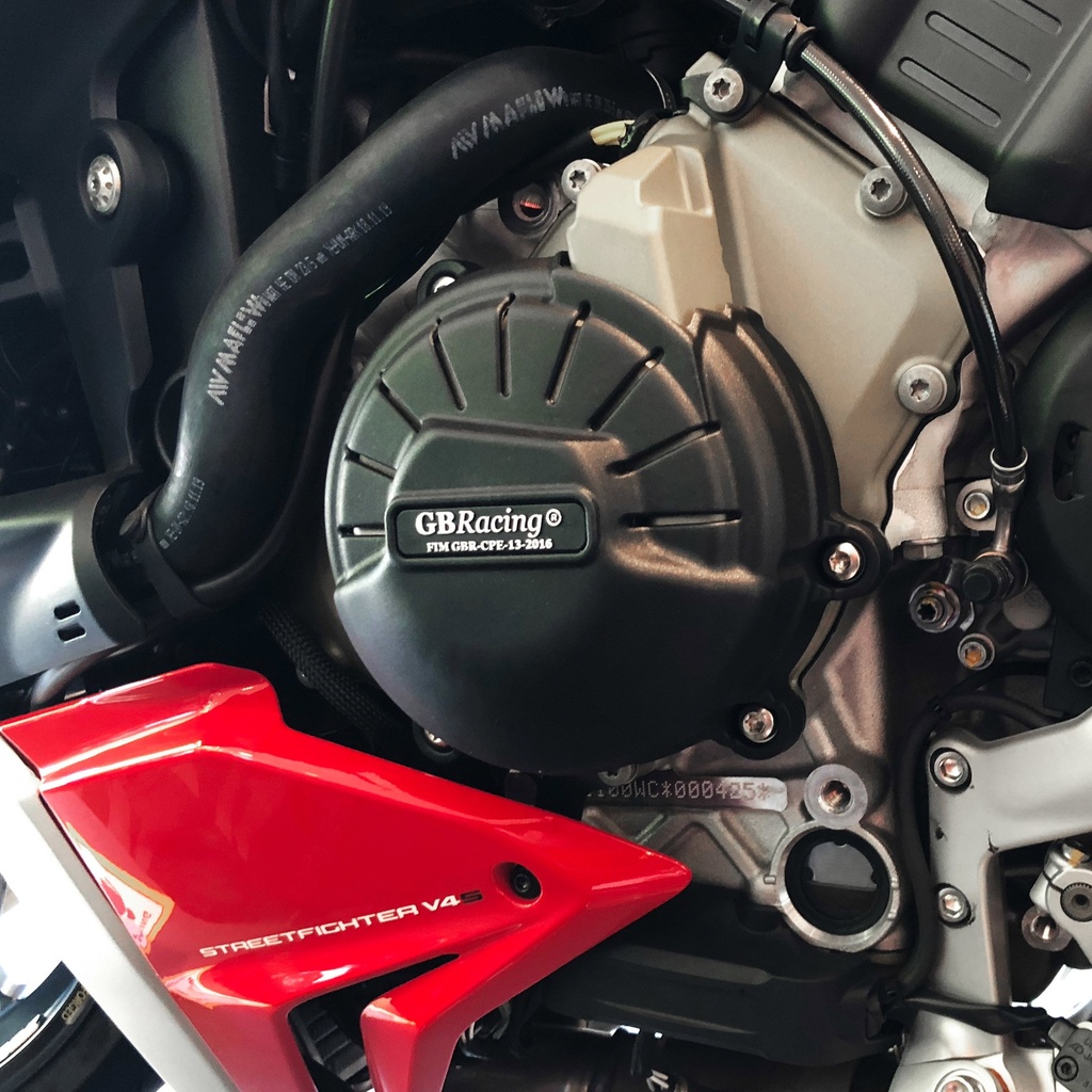 [EC-V4S-SF-2020-1-GBR] GBRacing Alternator / Stator Cover for Ducati Streetfighter V4 2020 - 2024 - image 2