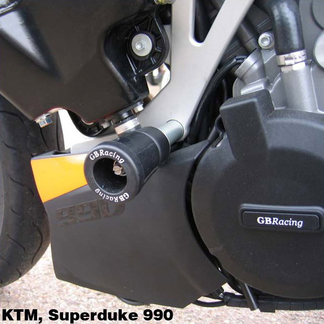 [CP-SD-2-SET-GBR-001] GBRacing Lower Frame Sliders for KTM 990 Super Duke - image 5