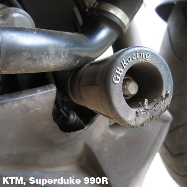 [CP-SD-2-SET-GBR-002] GBRacing Lower Frame Sliders for KTM 950 Supermoto - image 3