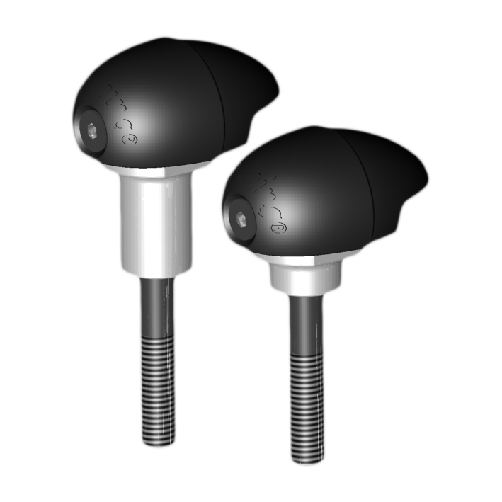[FS-S1000RR-2009-R] GBRacing Race Bullet Frame Sliders for BMW S1000RR HP4