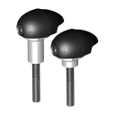 GBRacing Race Bullet Frame Sliders for BMW S1000RR HP4