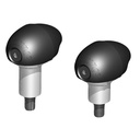 GBRacing Race Bullet Frame Sliders for Triumph Daytona 675 Street Triple / R