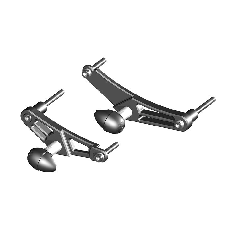 GBRacing Street Bullet Frame Sliders for Triumph Daytona 675 Street Triple