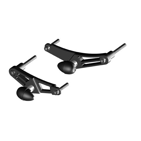 GBRacing Race Bullet Frame Sliders for Triumph Daytona 675 Street Triple