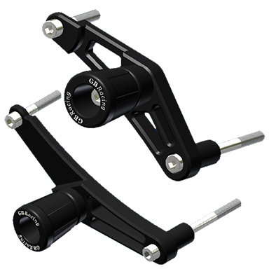[CP675-SET-GBR] GBRacing Frame Sliders for Triumph Daytona 675 Street Triple / R