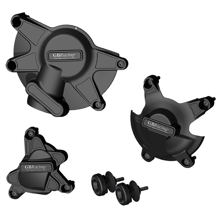 [CP-R1-2009-CS-GBR] GBRacing Crash Protection Bundle for Yamaha YZF-R1