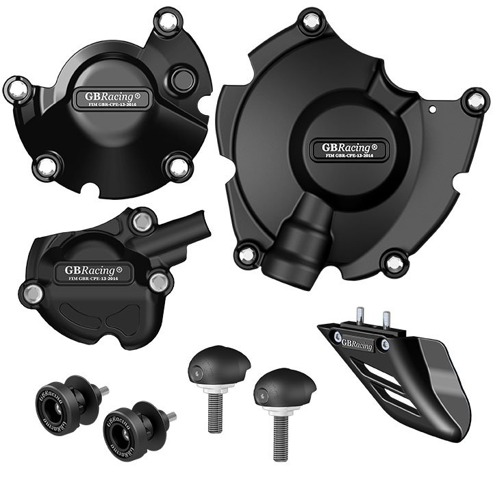 GBRacing Crash Protection Bundle (Race) for Yamaha YZF-R1