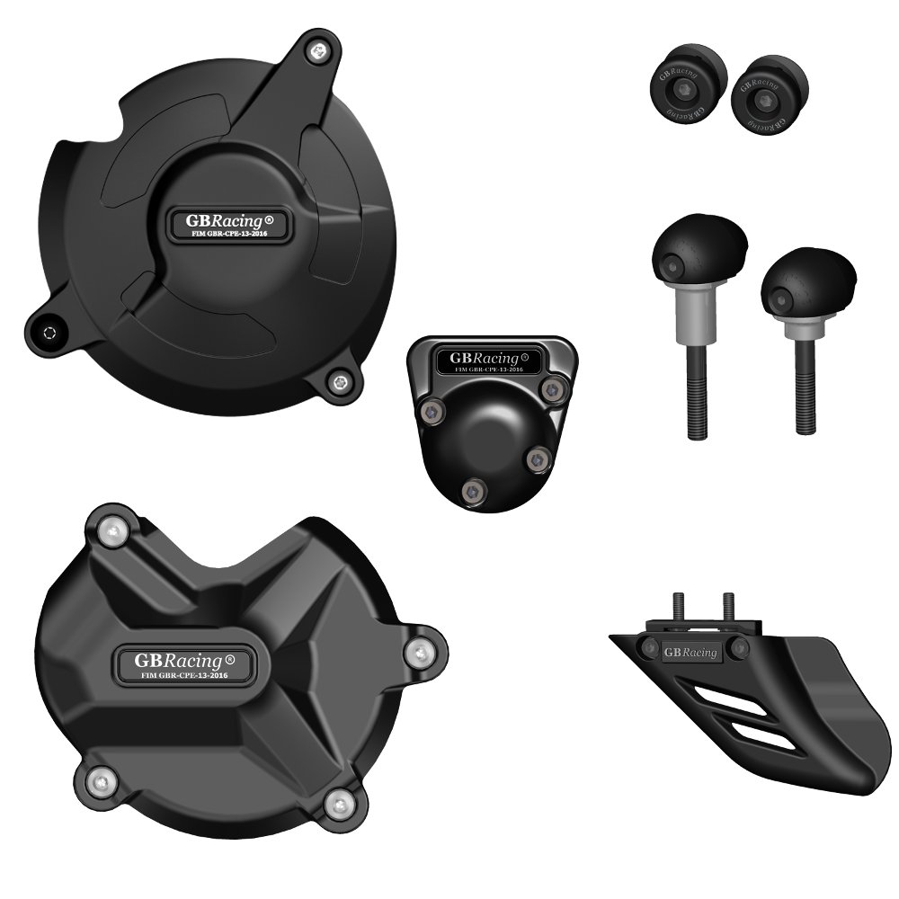 [CP-S1000RR-2017-R-CS-GBR] GBRacing Crash Protection Bundle (Race) for BMW S1000RR