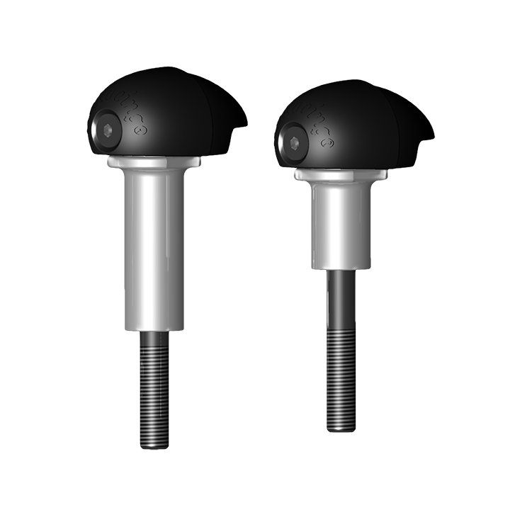 GBRacing Race Bullet Frame Sliders for Kawasaki Ninja ZX-6R 636