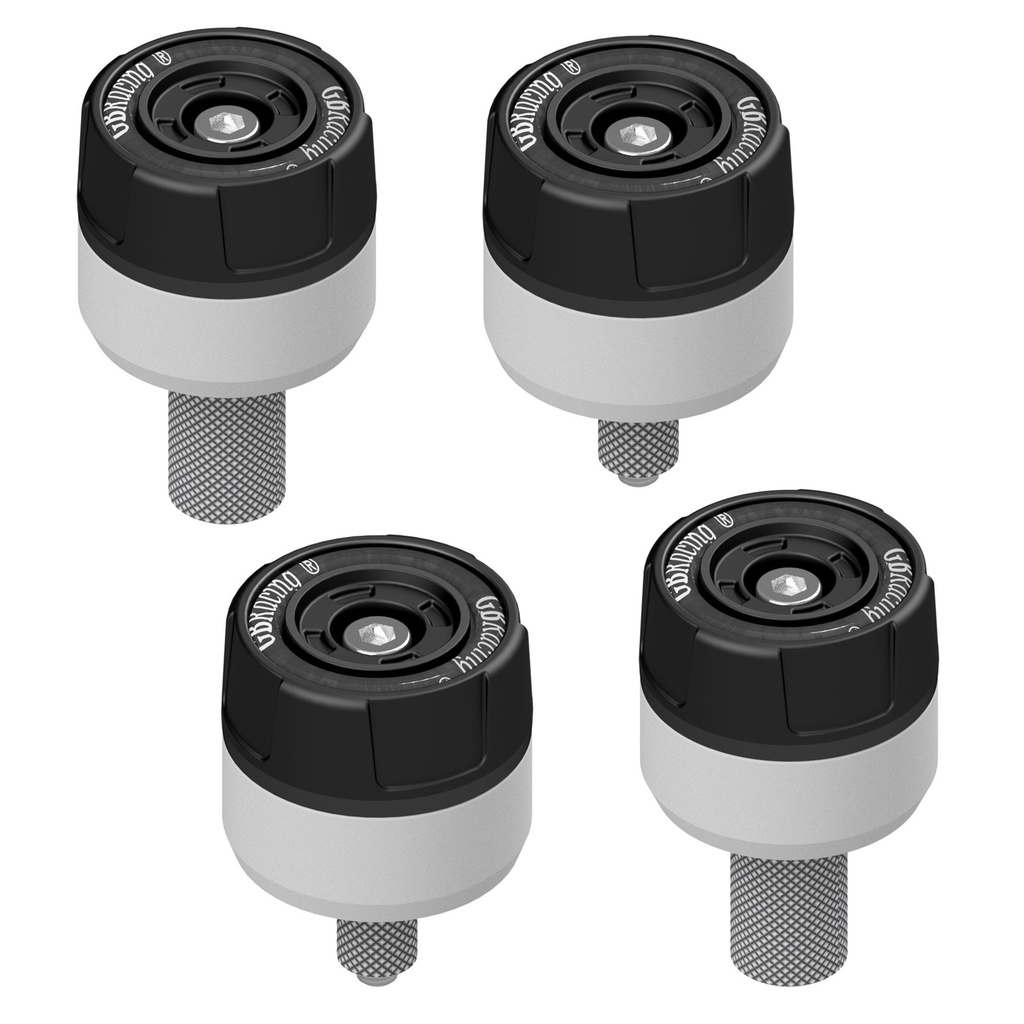 GBRacing Spindle Protector Set for Suzuki GSX-8R