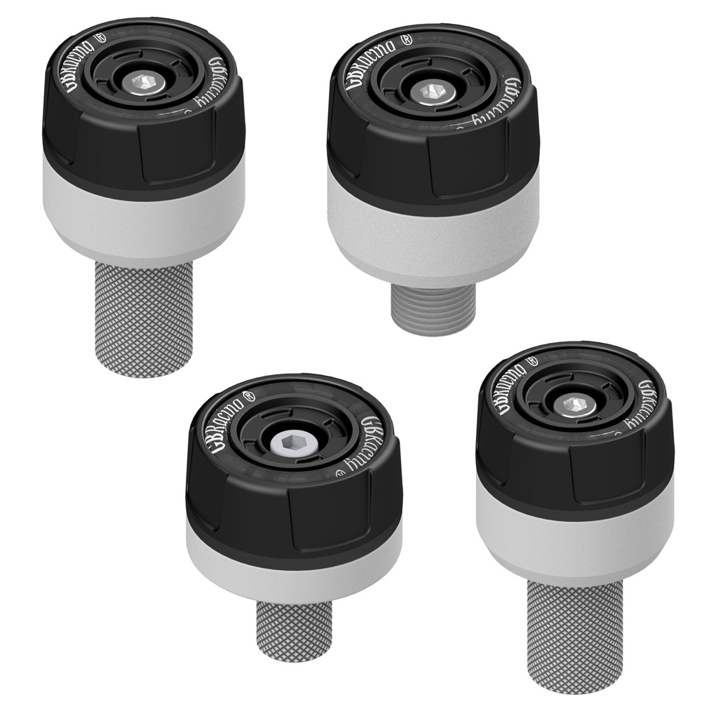 [GSP-GSXR750-K6-SET-001] GBRacing Spindle Protector Set for Suzuki GSX-R600