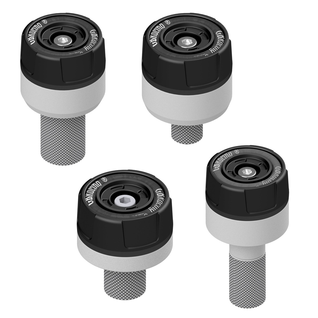 [GSP-RSV4-2021-SET-002] GBRacing Spindle Protector Set for Aprilia Tuono V4