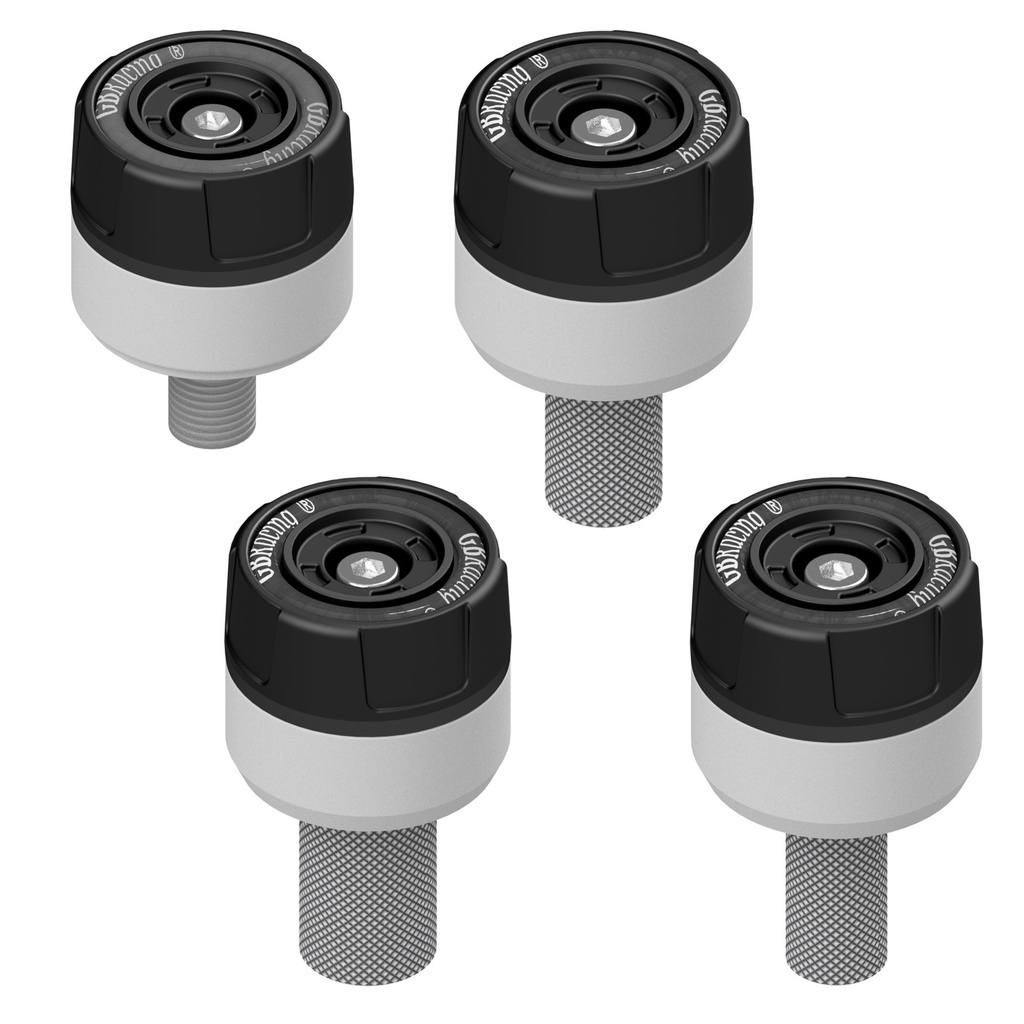[GSP-TRACER900-2025-SET] GBRacing Spindle Protector Set for Yamaha Tracer 9 GT