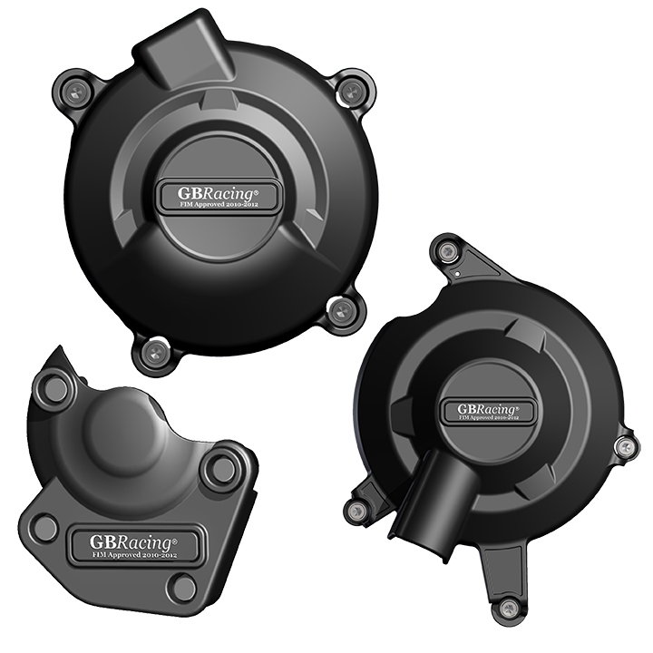 [EC-D675R-2011-SET-GBR] GBRacing Engine Case Cover Set for Triumph Daytona 675 Street Triple / R