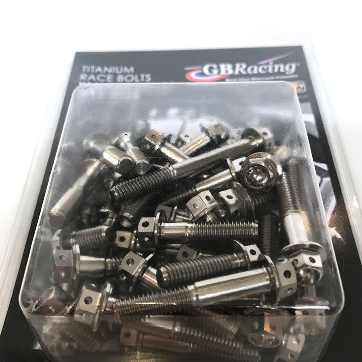 [TI-R1-2015-SET] GBRacing Titanium Engine Bolt Kit for Yamaha YZF-R1