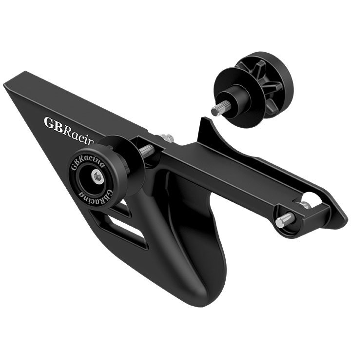 [CGA15-GBR-BA-SET] GBRacing Lower Chain Guard 6mm Paddock Stand Bobbin Assembly for Yamaha YZF-R7