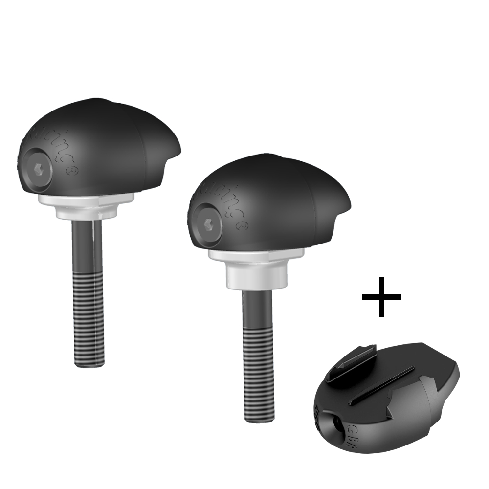 [FS-GSXR600-K11-R-GPR] GBRacing Race Bullet Frame Sliders for Suzuki GSX-R600 / 750 GoPro™ Camera Mount bundle